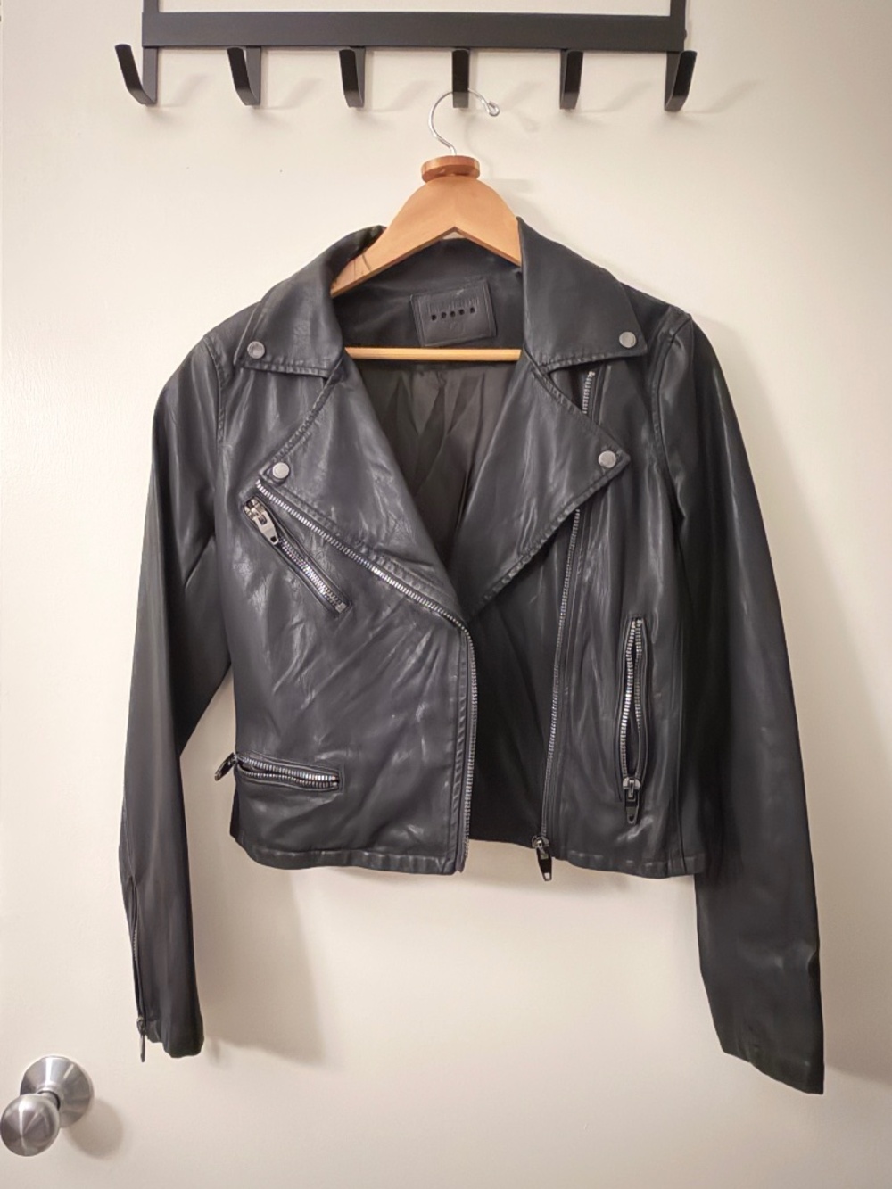 Blank nyc faux leather jacket